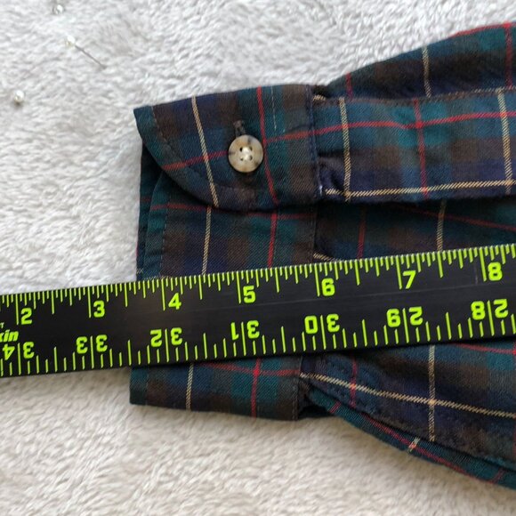 Vintage Pendleton Mens Shirt Large Long Sleeve Dress Wool Plaid Button Down - Picture 5 of 10